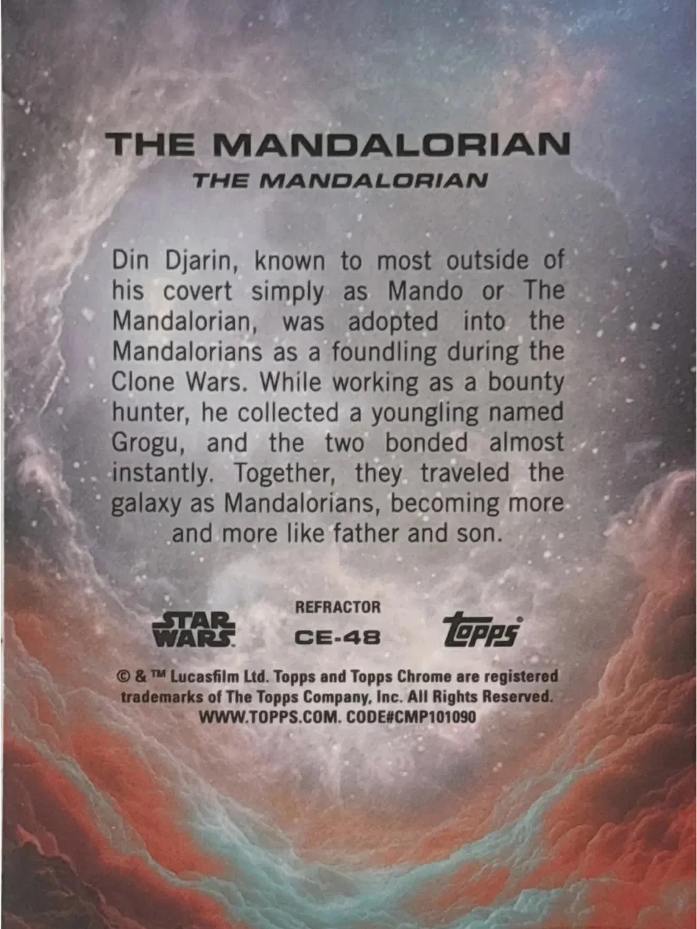 Topps Star Wars Chrome The Mandalorian - Picture 2 of 2